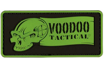 Image of Voodoo Tactical Ribbon Logo Patch, Fuchsia, 07-0911112000