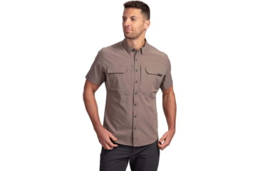 Image of Vortex Callsign Short Sleeve Button Ups - Mens, Falcon, L, 121-36-FALL
