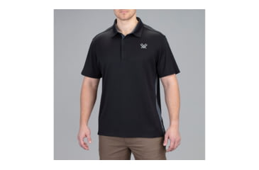 Image of Vortex Escape Velocity Polo - Mens, Black, 3XL, 121-21-BLK3X