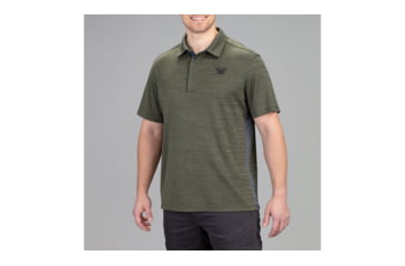 Image of Vortex Escape Velocity Polo - Mens, Green, Medium, 121-21-FNIM