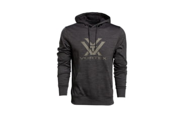 Image of Vortex Performance Hoodie - Mens, Black Heather, Extra Large, 220-56-DUOXL