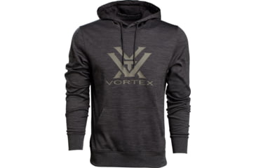Image of Vortex Performance Hoodie - Mens, Black Heather, Extra Large, 220-56-DUOXL