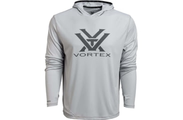 Image of Vortex Sun Slayer LS Hoodie - Mens, Cool Grey, 4X, 121-20-COG4X