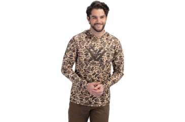 Image of Vortex Sun Slayer LS Hoodie - Mens, Small, Waterfowl Camo, 121-20-WCAS