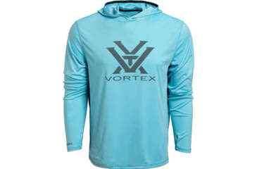 Image of Vortex Sun Slayer LS Hoodie - Mens, Flats Blue, 4X, 121-20-FBL4X