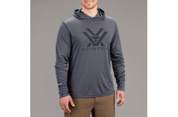Image of Vortex Sun Slayer LS Hoodie - Mens, Turbulence, 4X, 121-20-TRB4X