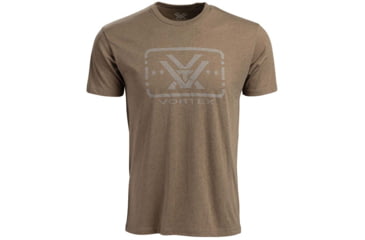 Image of Vortex Trigger Press SS T-Shirt - Mens, 3XL, Coyote Heather, 122-01-CHE3X
