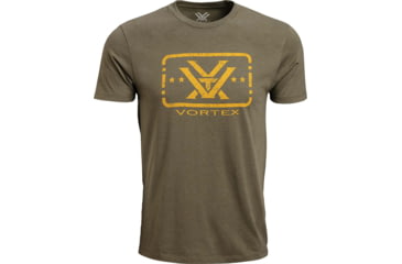 Image of Vortex Trigger Press SS T-Shirt - Mens, Military Heather, XL, 122-01-MIHXL