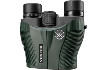 Image of Vortex Vanquish 10x26mm Porro Prism Compact Binoculars, Matte, Green, Compact, VNQ-1026