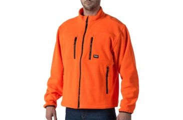 Image of Walls Polar Fleece Jacket, Full Zip Blaze Large 37440BZ9-LG