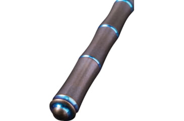 Image of We Knife Co Ltd Syrinx Pen, 3.5in Overall, 0.56Oz, Satin And Blue Anodized Titanium Construction, SS Ring, Screw On/Off Cap, Black Ink, Includes Two Refills, TP-04A