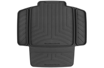 Image of WeatherTech Child Car Seat Protector with Seat, Black, 81CSBP01BK