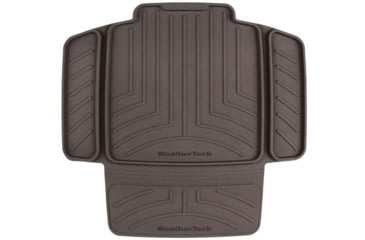 Image of WeatherTech Child Car Seat Protector with Seat, Cocoa, 81CSBP01CO