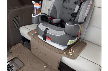 Image of WeatherTech Child Car Seat Protector with Seat, Tan, 81CSBP01TN