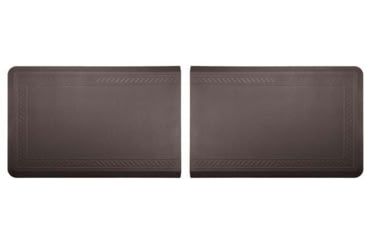 Image of WeatherTech Comfort Mat Connect, Bordered, 2 Pieces, 24x36in, Cocoa, 8ACONA2HCC