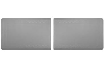 Image of WeatherTech Comfort Mat Connect, Bordered, 2 Pieces, 24x36in, Grey, 8ACONA2HCG