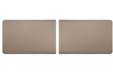 Image of WeatherTech Comfort Mat Connect, Bordered, 2 Pieces, 24x36in, Tan, 8ACONA2HCT