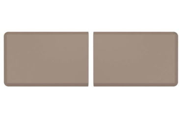 Image of WeatherTech Comfort Mat Connect, Carbon Fiber, 2 Pieces, 24x36in, Tan, 8ACONA2CBT