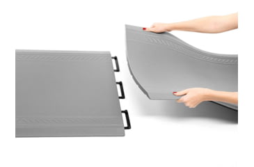 Image of WeatherTech Comfort Mat Connect, Woven, 2 Pieces, 24x36in, Grey, 8ACONA2BWG