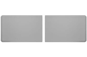Image of WeatherTech Comfort Mat Connect, Woven, 2 Pieces, 24x36in, Grey, 8ACONA2BWG