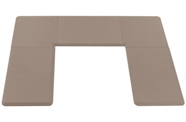Image of WeatherTech Comfort Mat Connect, Woven, 2 Pieces, 24x36in, Tan, 8ACONA2BWT