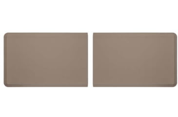 Image of WeatherTech Comfort Mat Connect, Woven, 2 Pieces, 24x36in, Tan, 8ACONA2BWT