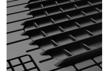 Image of WeatherTech Front and Rear Trim-to-Fit HD Mat Set, Black, 11AVMSBHD