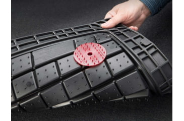 Image of WeatherTech Front and Rear Trim-to-Fit HD Mat Set, Black, 11AVMSBHD