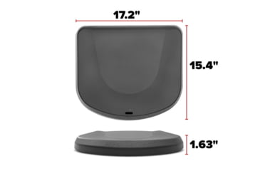 Image of WeatherTech Seat Cushion, Black, 81AFS01