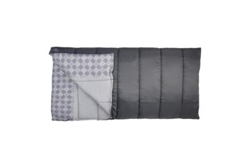 Image of Wenzel Cascade 5 20-Degree Sleeping Bag, Charcoal/Gray, 39 in X 80 in 7427319
