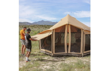 Image of White Duck Altimus Bell Tent, Fire Water Repellent, 14ft, WD-RBT-20