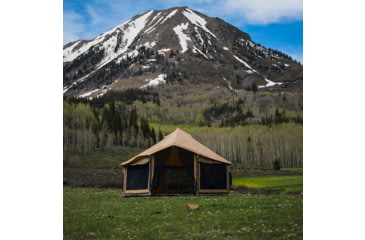 Image of White Duck Altimus Bell Tent, Fire Water Repellent, 14ft, WD-RBT-20