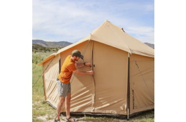 Image of White Duck Altimus Bell Tent, Fire Water Repellent, 14ft, WD-RBT-20