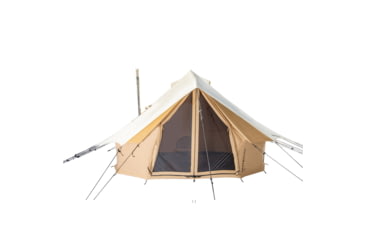 Image of White Duck Flysheet Bell Tent, Rover, White, 6ftx8ft, RST-6x8