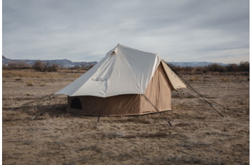 Image of White Duck Flysheet Bell Tent, Rover, White, 6ftx8ft, RST-6x8