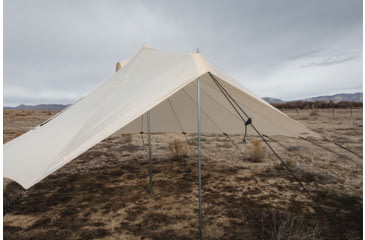 Image of White Duck Flysheet Bell Tent, Rover, White, 6ftx8ft, RST-6x8