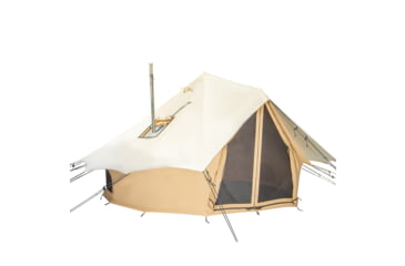 Image of White Duck Flysheet Bell Tent, Rover, White, 6ftx8ft, RST-6x8