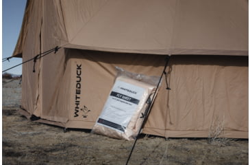 Image of White Duck Flysheet Bell Tent, Rover, White, 6ftx8ft, RST-6x8