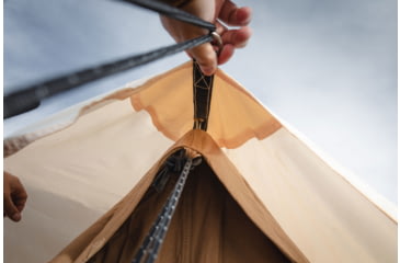 Image of White Duck Flysheet Bell Tent, Rover, White, 6ftx8ft, RST-6x8