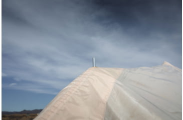 Image of White Duck Flysheet Bell Tent, Rover, White, 6ftx8ft, RST-6x8