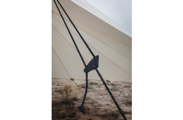 Image of White Duck Flysheet Bell Tent, Rover, White, 6ftx8ft, RST-6x8