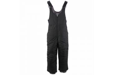 Image of White Sierra Kids Toboggan Insulated Bib - Unisex, Black, Large, D9717Y-BLK-LARGE