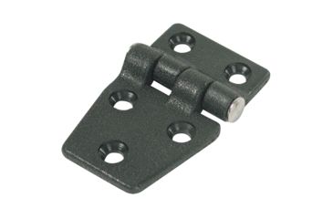 Image of Whitecap Shortside Door Hinge - Black Nylon - 1-3/8" x 2-1/4" 50345
