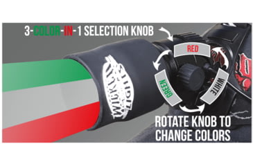Image of Wicked Hunting Lights ScanPro iC 3-Color-In-1 Night Hunting Headlamp Kit, Green/Red/White, W2025