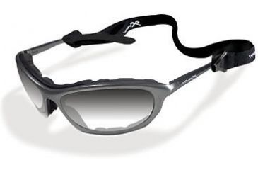 Image of Wiley X XL-4 Filter 3 Crystal Gradient Mirror / Brushed Gun Metal Sunglasses / Goggles