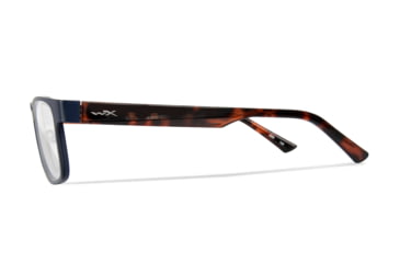 Image of Wiley X WX Chase Sunglasses, Matte Blue Frame, Gloss Demi Temples, WSCHS03