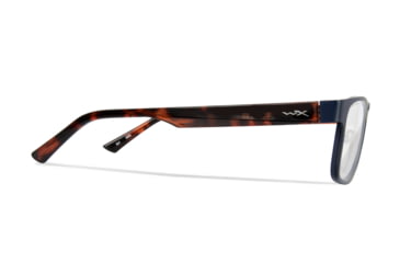 Image of Wiley X WX Chase Sunglasses, Matte Blue Frame, Gloss Demi Temples, WSCHS03