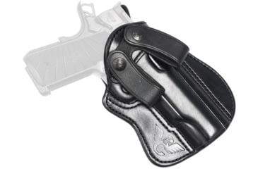 Image of Wilson Combat Undercover Professional Cowhide Leather Inside the Waistband Holster, Full-Size 1911, Right, Black, UP1BLR15