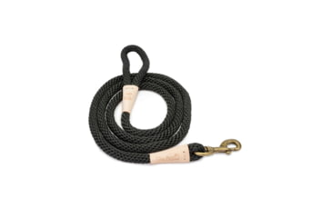 Image of Winchester Pet King Buck Premium Rope Leash, Black, 6 foot, KB-RL-BLK-6-1