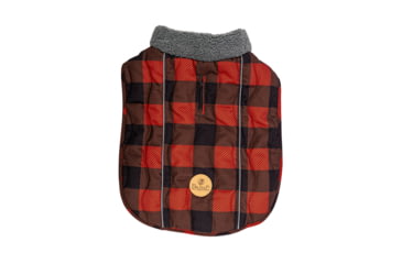 Image of Winchester Pet King Buck Quilted Dog Jacket, Buffalo Red, S/M, KB-QJKT-RDBFL-S/M-1
